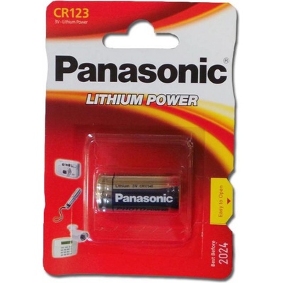 Panasonic CR123A 1ks BAT-CR123A/V – Zbozi.Blesk.cz