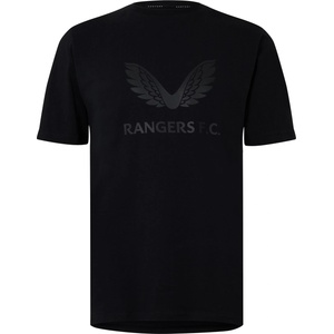 Castore Тениска Castore Rangers Logo T-shirt Adults - Black