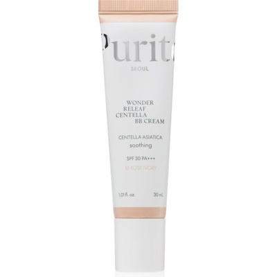 PURITO Wonder Releaf Centella BB Cream oсвежаващ BB крем с успокояващ ефект цвят 15 Rose Ivory 30ml
