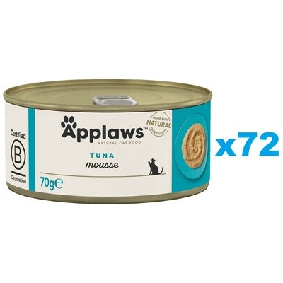 Applaws Cat Adult Mousse Tuna pena s tuniakom 72 x 70 g