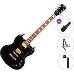 PSD Guitars DCT-150 Basic SET Black Електрическа китара