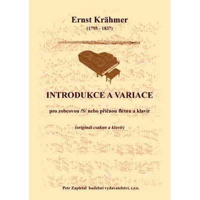 Krähmer Ernst Introdukce a variace op. 29