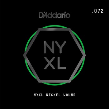 D'Addario NYXL 072 Единична струна за китара (NYNW072)