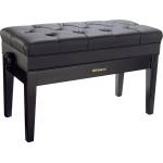 Roland RPB-D500 Дует табуретка за пиано Polished Ebony (RPB-D500PE)