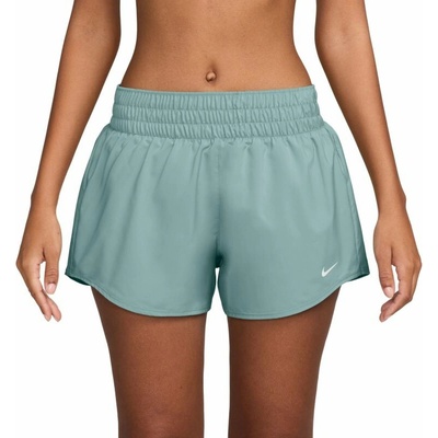Nike dámské tenisové kraťasy Dri-Fit One 3in cannon/reflective silver zelený
