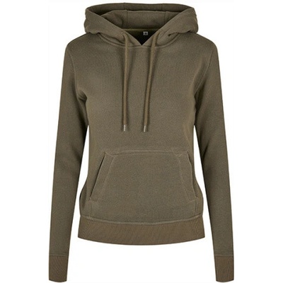Build Your Brand dámská mikina z bio bavlny BY139 Olive