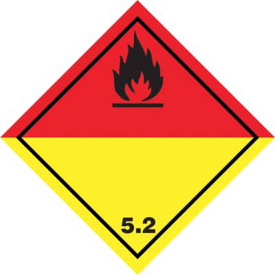 Značka Organické peroxidy TŘ. 5.2 BZ HP743