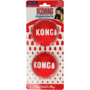 KONG Signature Топка червена L 2бр
