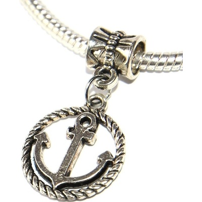 Fashion Jewerly Korálek Přívěsek Kotva Moře Loď, Cestování Přístav, Anchor 3223