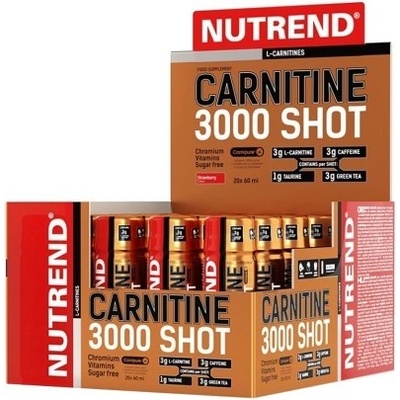 NUTREND Carnitine 3000 SHOT 60 ml