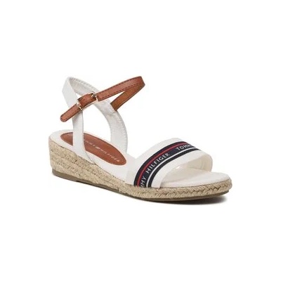 Tommy Hilfiger Еспадрили Rope Wedge T3A7-32777-0048X100 M Бял (Rope Wedge T3A7-32777-0048X100 M)
