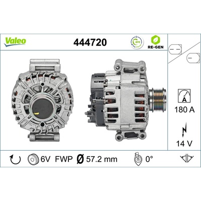 Alternátor VALEO 444720