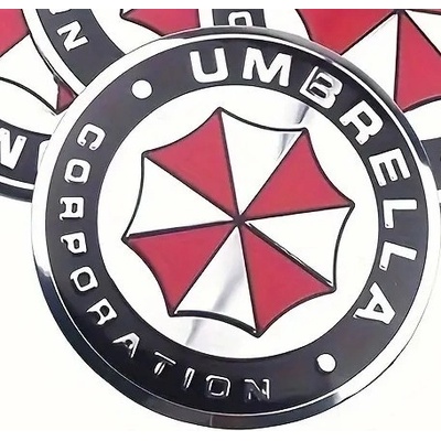 Samolepka (na auto, notebook) Resident Evil - Umbrella Corporation - 3D (20) – Zboží Živě