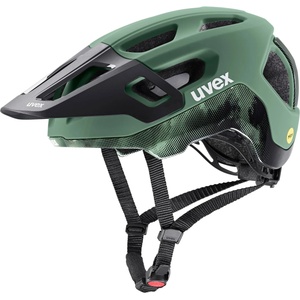 uvex Каска за планинско колоездене Uvex React MIPS Bike helmet - Moss Green / Black Matt - размер 52-56 cm (851-1579-0210)