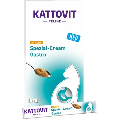 Kattovit Gastro Spezial-Cream kuřecí 66 x 15 g