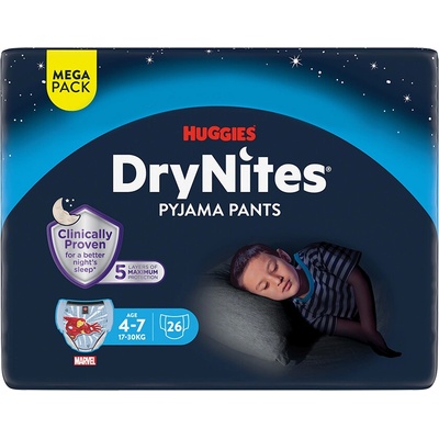 DryNites Huggies M 17-30 kg 26
