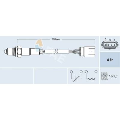 Lambda sonda FAE 77586