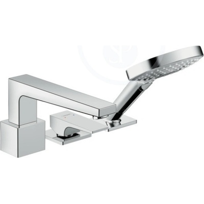 Hansgrohe Metropol - Páková tříotvorová baterie na okraj vany, chrom 32551000