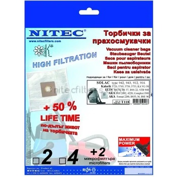 NITEC Торбички за прахосмукачки НИТЕК, код Т118