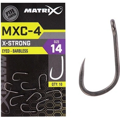 Matrix MXC-4 Barbless Eyed veľ.18 10 ks