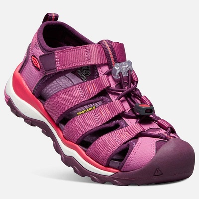 Keen Newport dětské sandály NEO H2 JR red violet/grape wine růžová