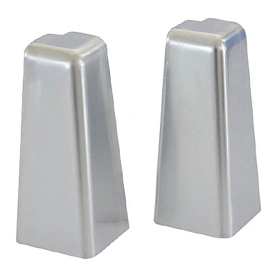 Krono original ВЪНШЕН ЪГЪЛ Рvc ЗА ПОДОВ ПЕРВАЗ 98011 К58С опак. 2бр. СИВ (К58С /98011)