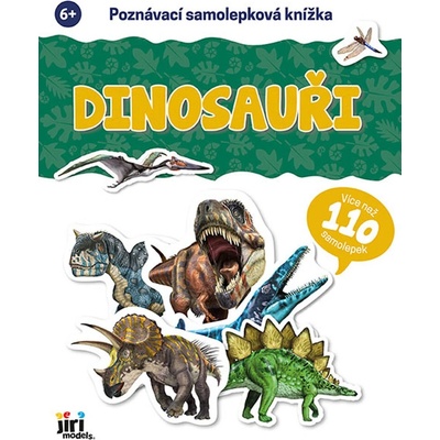 Poznávací samolepková knížka dinosauři