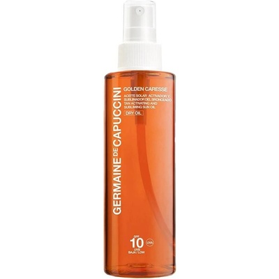 Germaine de Capuccini Golden Caresse Сухо олио за тен, SPF10, 200 ml