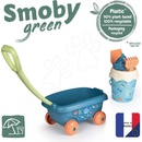 Smoby Vozík na tahání z cukrové třtiny Ocean Bio Sugar Cane Beach Cart s kyblíčkem – z kolekce Smoby Green 100% recyklovatelné od 18 měsíců
