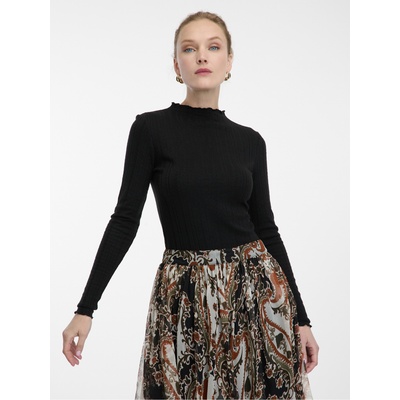 Orsay Черна дамска тениска със столче яка ORSAY Orsay | Cheren | ЖЕНИ | S