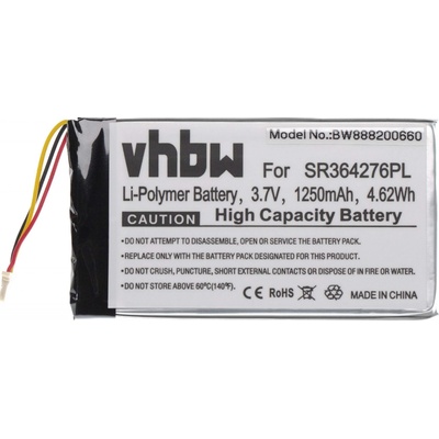 VHBW Batéria pre Becker Active 5 / Professional 5, 1250 mAh - neoriginálne