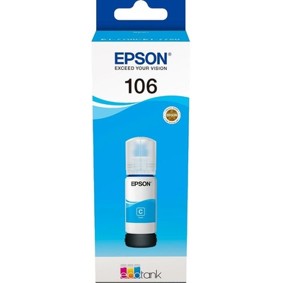 Atrament Epson 106 Cyan - originálny