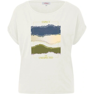 s.Oliver RL T-SHIRT bílá