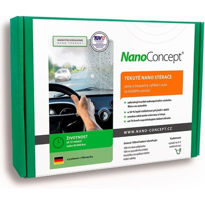 NanoConcept Set tekuté nano stěrače 100 ml