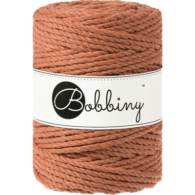 Bobbiny Macrame ropes 3PLY - 5mm Bobbiny - Macrame ropes 3PLY - 5mm: Terracotta