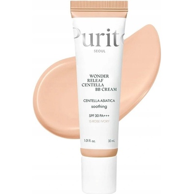 Purito Seoul Wonder Releaf Centella BB Cream SPF 30 PA+++ #15 Rose Ivory BB krém s pupočníkom ázijským 30 ml