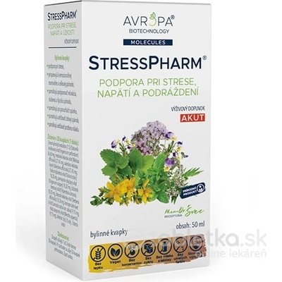 AVROPA StresPharm Akut bylinné kvapky 50 ml