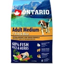 Ontario Adult Medium 7 Fish and Rice 2,25 kg