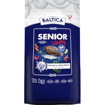 Baltica Excellent Senior Vitality Mono medium and large breeds baltic fish 12 kg