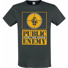 Metal Amplified Public Enemy YELLOW FIGHT THE POWER černá