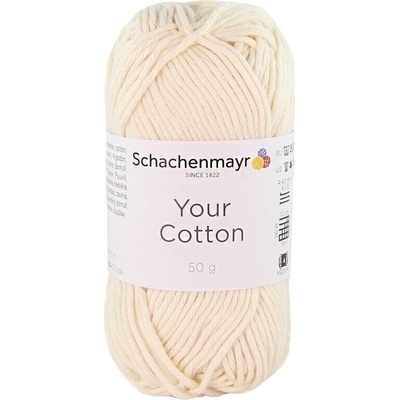 Schachenmayr Your Cotton 00002 Natural Плетива прежда (9807019-00002)