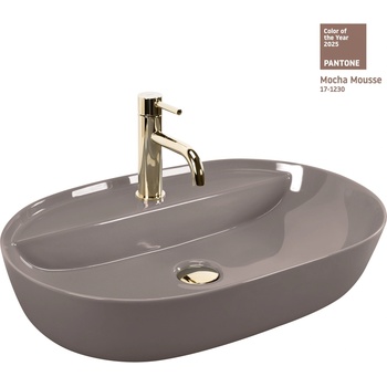 Rea Умивалник за плот REA Aura 61 Beige Shiny (REA-U6381)