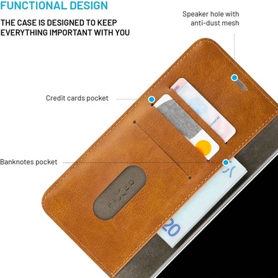 FIXED Opus flipové Samsung Galaxy A25 5G hnědé FIXOP3-1261-BRW – Hledejceny.cz