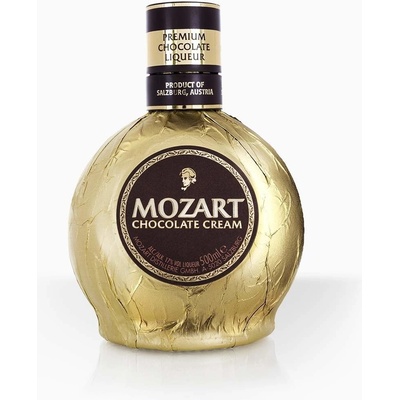 Mozart Gold Chocolate Cream 17% 0,5 l (čistá fľaša)