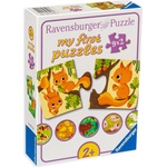 Ravensburger Пъзел Ravensburger от 9 x 2 части - Животните и техните деца (03123) - baby
