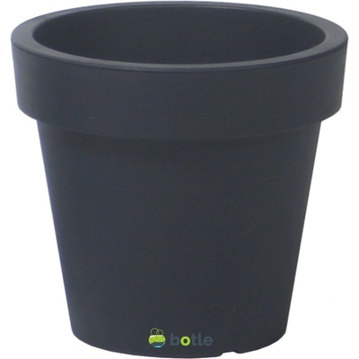 Prosperplast Květináč Lofly antracit 15,8 cm