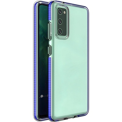 Izmael Pокривало Spring clear TPU за Samsung Galaxy A72 4G - Тъмносин KP8775 (8775)