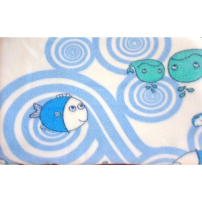 KOALA Бебешко одеяло KOALA, Blue Sea, син