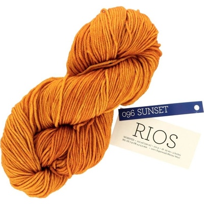 Malabrigo Rios Sunset 096 oranžová žlutá