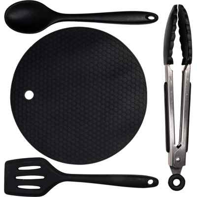 Giants Fishing sada silikónového riadu s podložkou Eazi Utensil Set